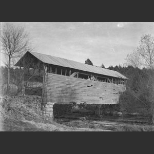 Old covered bridge near Culleoka Tenn