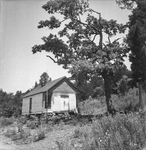 School wooden frame negro Williamson County Grammer Beech-Creek Rd.