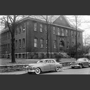 Glenn School building front