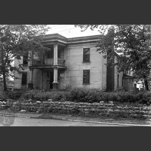 Old house on Foster St that used to be a hospital - Now torn down - Right across from Grannie Murdocks