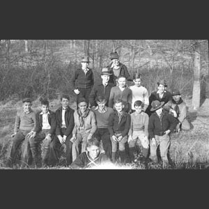 Troop 3 at Dr. Vaughns cabin Stone's River Couchville Pike