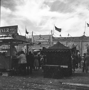 Circus tent scenic Ringlin-Bros Barnun-Bailey