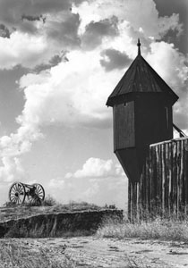 Scene at Fort Negley