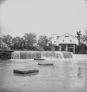 Old Mill and Dam on Stone's River - Turn off Murfreesboro Pike