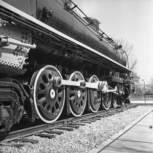 Old engine Centennial Park - N.C.S.T.L. - Last one before change to diesel - Rolleflex