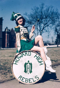 Thelma J_ - Howard High Majorette on drum - Good